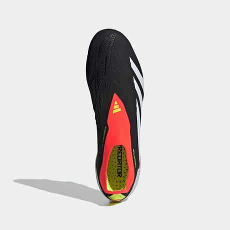 adidas Predator Elite Laceless FG Firm Ground Soccer Cleats - Black/White/Solar Red - Best Buy Soccer