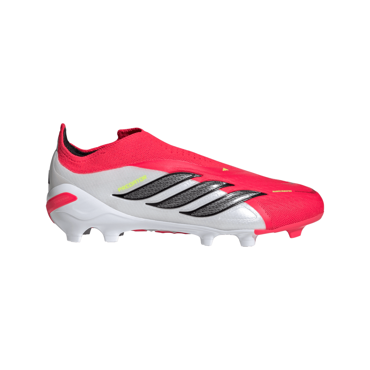 adidas Predator Elite Laceless FG Firm Ground Youth Soccer Cleats - Red/Black/White - Best Buy Soccer