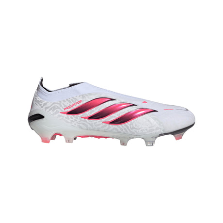 adidas Predator Elite Laceless Firm Ground Men's Soccer Cleats - White/Black - Best Buy Soccer