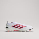 adidas Predator Elite Laceless Firm Ground Men's Soccer Cleats - White/Black - Best Buy Soccer