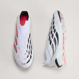 adidas Predator Elite Laceless Firm Ground Men's Soccer Cleats - White/Black - Best Buy Soccer