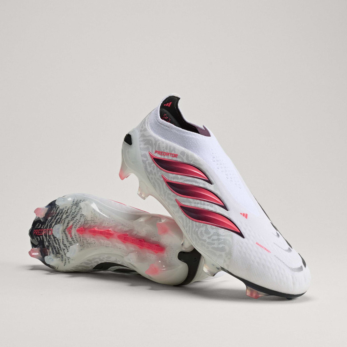adidas Predator Elite Laceless Firm Ground Men's Soccer Cleats - White/Black - Best Buy Soccer