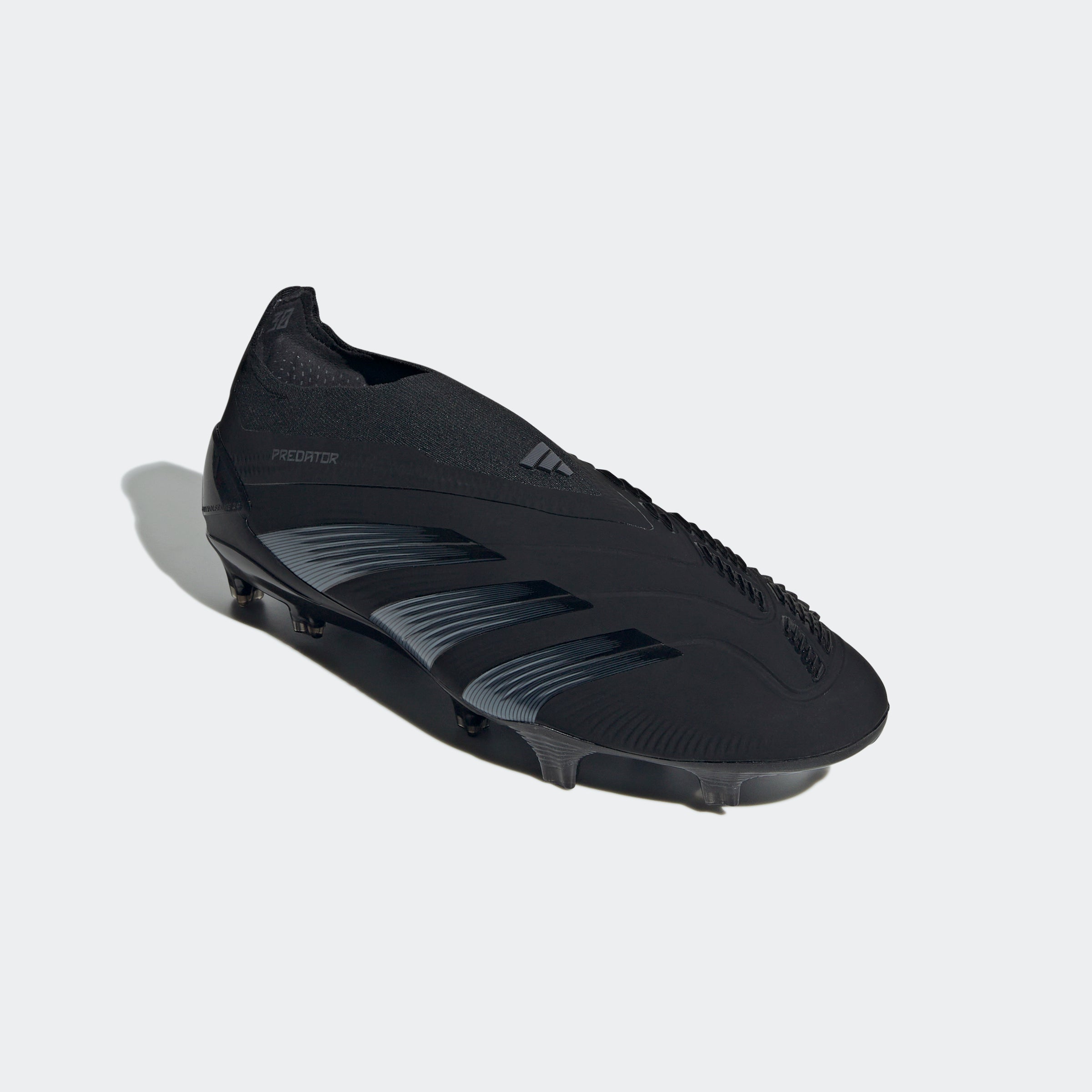 adidas Predator Elite LL FG Laceless Firm Ground Soccer Cleats - Black/Black/Carbon - Best Buy Soccer
