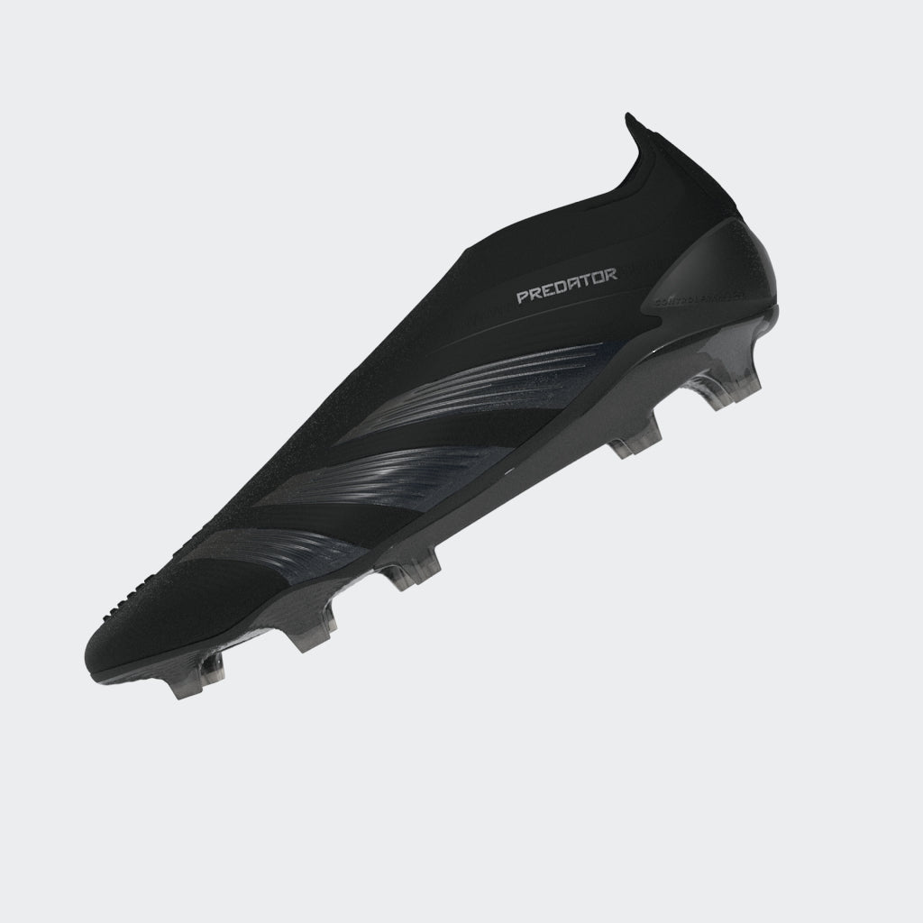 adidas Predator Elite LL FG Laceless Firm Ground Soccer Cleats - Black/Black/Carbon - Best Buy Soccer