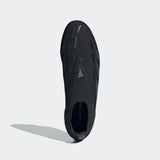 adidas Predator Elite LL FG Laceless Firm Ground Soccer Cleats - Black/Black/Carbon - Best Buy Soccer