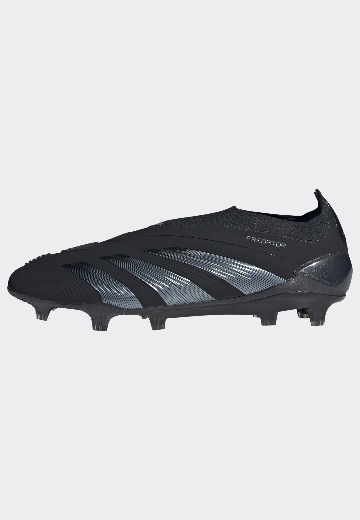 adidas Predator Elite LL FG Laceless Firm Ground Soccer Cleats - Black/Black/Carbon - Best Buy Soccer