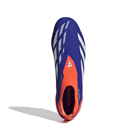 adidas Predator Elite LL FG Laceless Firm Ground Soccer Cleats - Lucid Blue/White/Solar Red - Best Buy Soccer