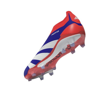 adidas Predator Elite LL FG Laceless Firm Ground Soccer Cleats - Lucid Blue/White/Solar Red - Best Buy Soccer