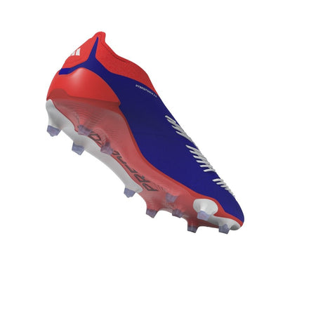 adidas Predator Elite LL FG Laceless Firm Ground Soccer Cleats - Lucid Blue/White/Solar Red - Best Buy Soccer
