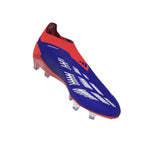 adidas Predator Elite LL FG Laceless Firm Ground Soccer Cleats - Lucid Blue/White/Solar Red - Best Buy Soccer