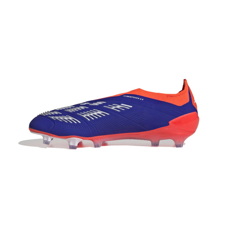 adidas Predator Elite LL FG Laceless Firm Ground Soccer Cleats - Lucid Blue/White/Solar Red - Best Buy Soccer