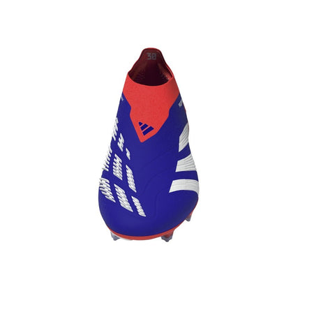 adidas Predator Elite LL FG Laceless Firm Ground Soccer Cleats - Lucid Blue/White/Solar Red - Best Buy Soccer