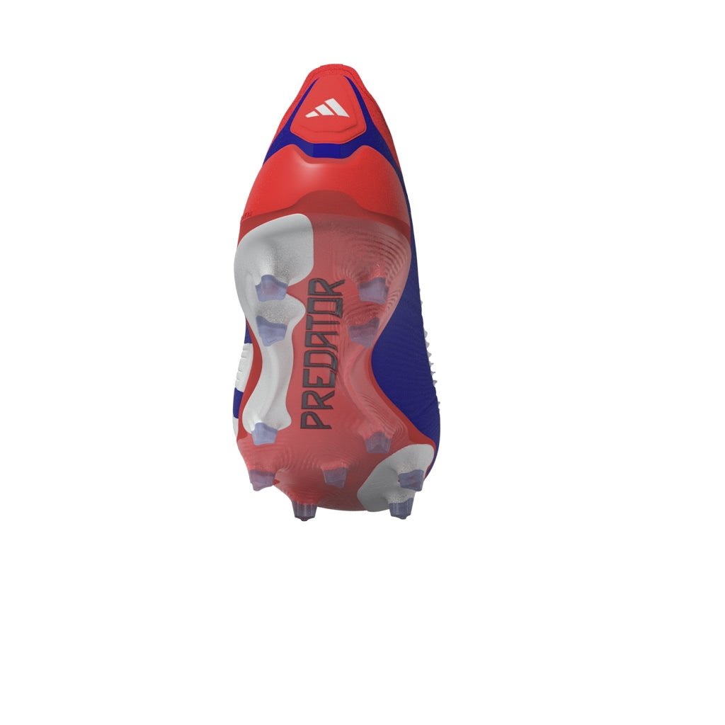 adidas Predator Elite LL FG Laceless Firm Ground Soccer Cleats - Lucid Blue/White/Solar Red - Best Buy Soccer