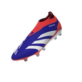 adidas Predator Elite LL FG Laceless Firm Ground Soccer Cleats - Lucid Blue/White/Solar Red - Best Buy Soccer