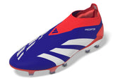 adidas Predator Elite LL FG Laceless Firm Ground Soccer Cleats - Lucid Blue/White/Solar Red - Best Buy Soccer