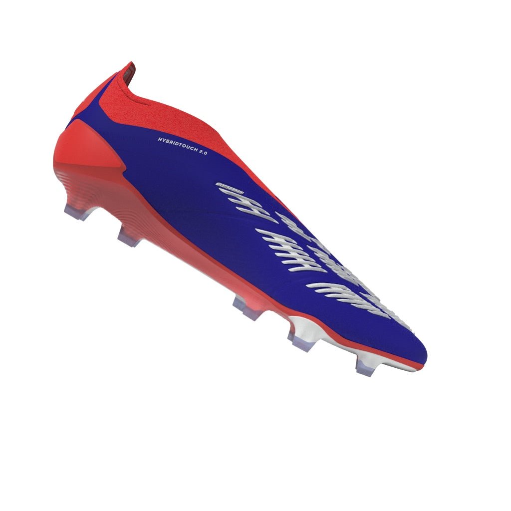 adidas Predator Elite LL FG Laceless Firm Ground Soccer Cleats - Lucid Blue/White/Solar Red - Best Buy Soccer