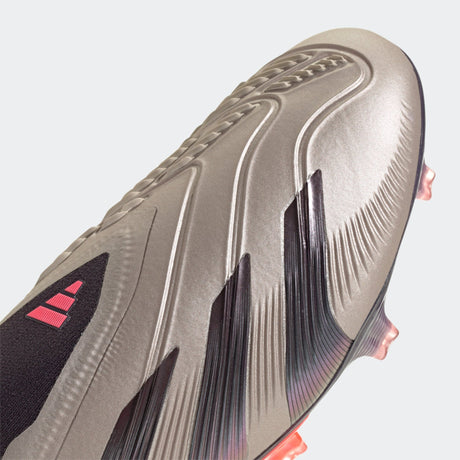 adidas Predator Elite LL FG Laceless Firm Ground Soccer Cleats - Platin Metallic/Black/Carbon - Best Buy Soccer