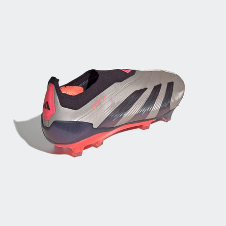 adidas Predator Elite LL FG Laceless Firm Ground Soccer Cleats - Platin Metallic/Black/Carbon - Best Buy Soccer