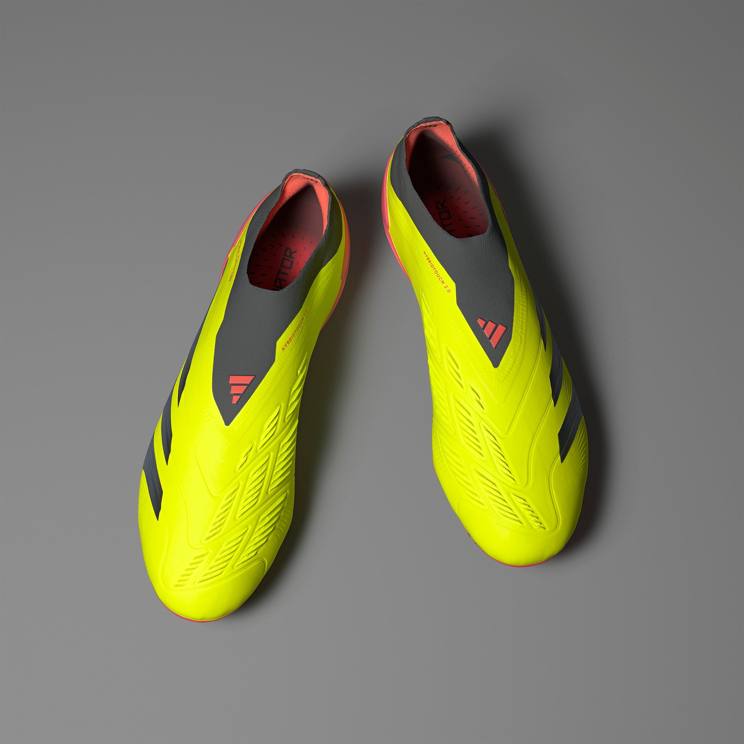 adidas Predator Elite LL FG Laceless Firm Ground Soccer Cleats - Solar Yellow/Black/Solar Red - Best Buy Soccer