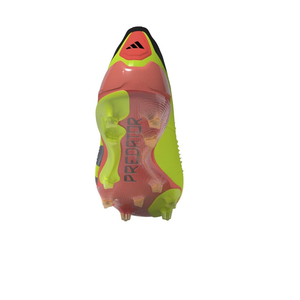 adidas Predator Elite LL FG Laceless Firm Ground Soccer Cleats - Solar Yellow/Black/Solar Red - Best Buy Soccer