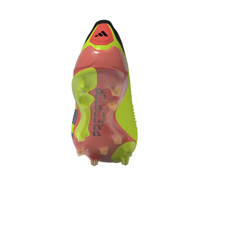 adidas Predator Elite LL FG Laceless Firm Ground Soccer Cleats - Solar Yellow/Black/Solar Red - Best Buy Soccer