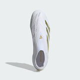 adidas Predator Elite LL FG Laceless Firm Ground Soccer Cleats - White/Gold Metallic - Best Buy Soccer