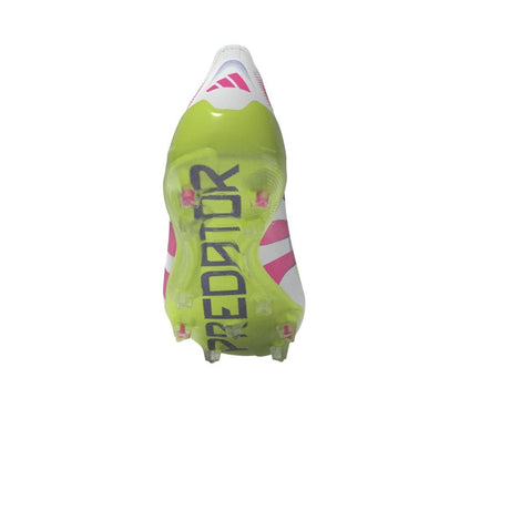 adidas Predator Elite LL FG Laceless Firm Ground Soccer Cleats - White/Lucid Pink/Lucid Lemon - Best Buy Soccer