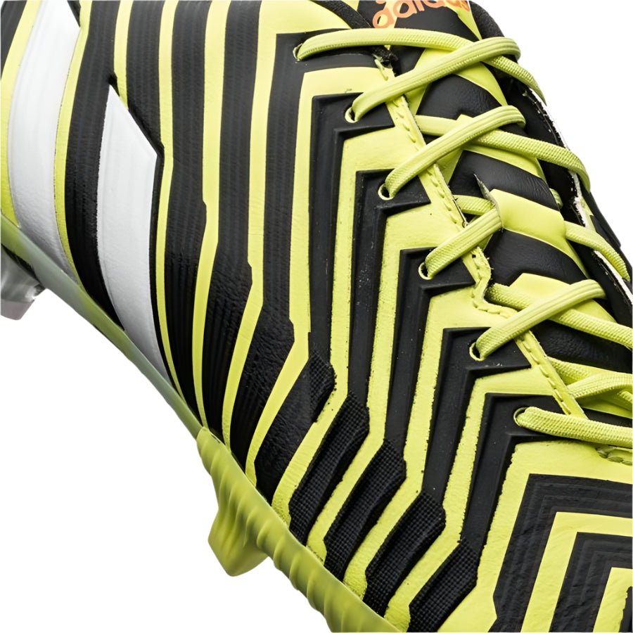 adidas Predator Instinct FG Firm Ground Soccer Cleats - Flash Yellow/White/Dark Grey - Best Buy Soccer