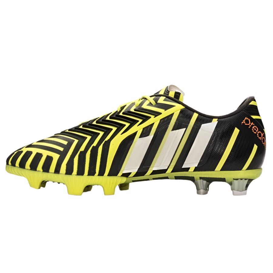 adidas Predator Instinct FG Firm Ground Soccer Cleats - Flash Yellow/White/Dark Grey - Best Buy Soccer