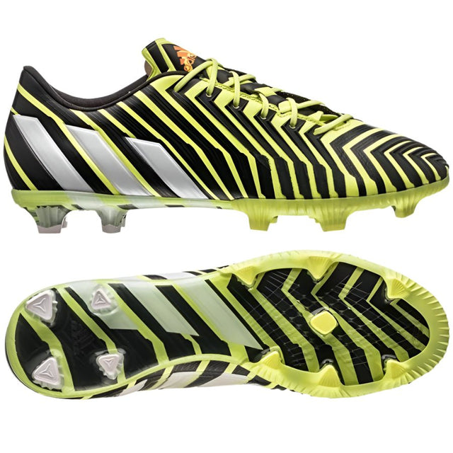 adidas Predator Instinct FG Firm Ground Soccer Cleats - Flash Yellow/White/Dark Grey - Best Buy Soccer