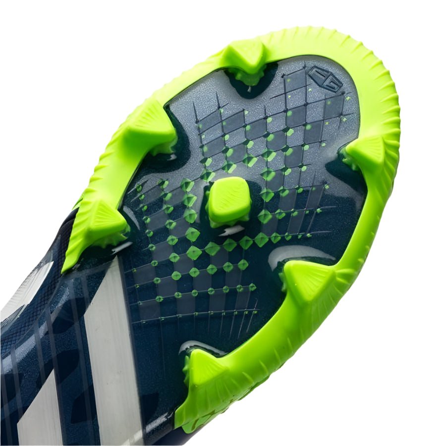adidas Predator Instinct FG Firm Ground Soccer Cleats - Rich Blue/White/Neon Green - Best Buy Soccer