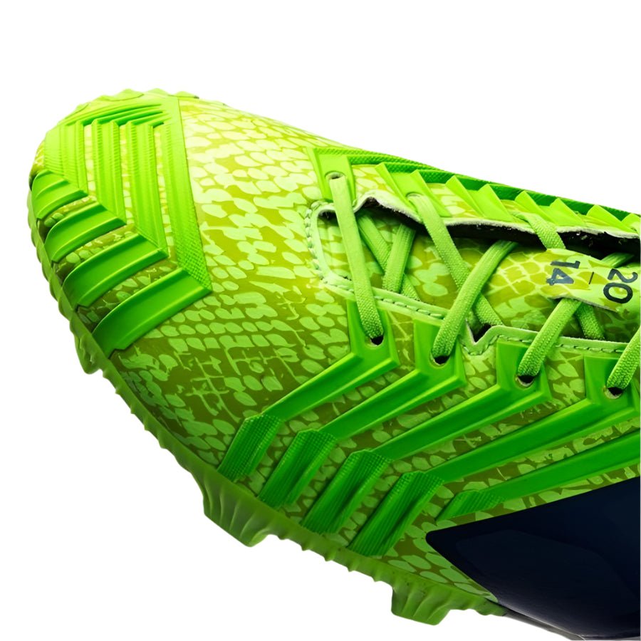 adidas Predator Instinct FG Firm Ground Soccer Cleats - Rich Blue/White/Neon Green - Best Buy Soccer