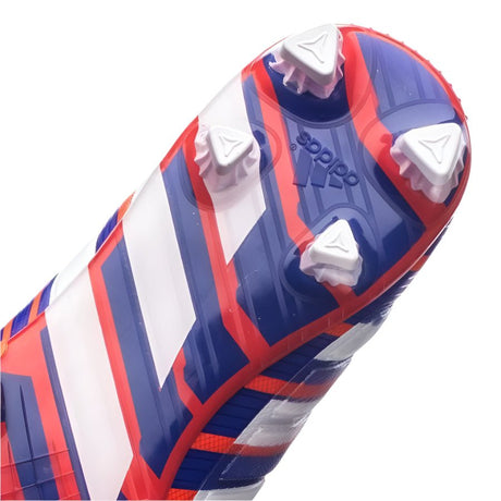 adidas Predator Instinct FG Firm Ground Soccer Cleats - Solar Red/White/Night Flash - Best Buy Soccer