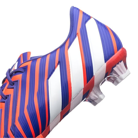 adidas Predator Instinct FG Firm Ground Soccer Cleats - Solar Red/White/Night Flash - Best Buy Soccer