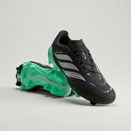 adidas Predator League FG Firm Ground Men's Soccer Cleats - Black/Silver/Mint - Best Buy Soccer