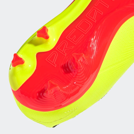 adidas Predator League FG J Firm Ground Soccer Cleats Team Solar Yellow/Black/Solar Red - Best Buy Soccer