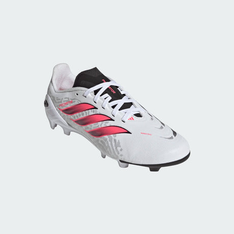 adidas Predator League Firm Ground Youth Soccer Cleats - White/Black - Best Buy Soccer