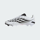 adidas Predator League Firm Ground Youth Soccer Cleats - White/Black - Best Buy Soccer