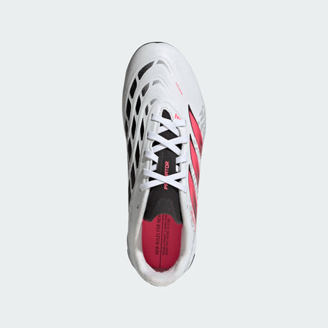 adidas Predator League Firm Ground Youth Soccer Cleats - White/Black - Best Buy Soccer