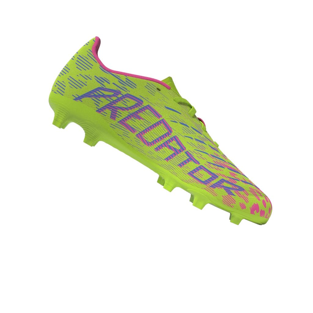 adidas Predator League Firm/Multi - Ground Boots Junior Lemon/Blue - Best Buy Soccer