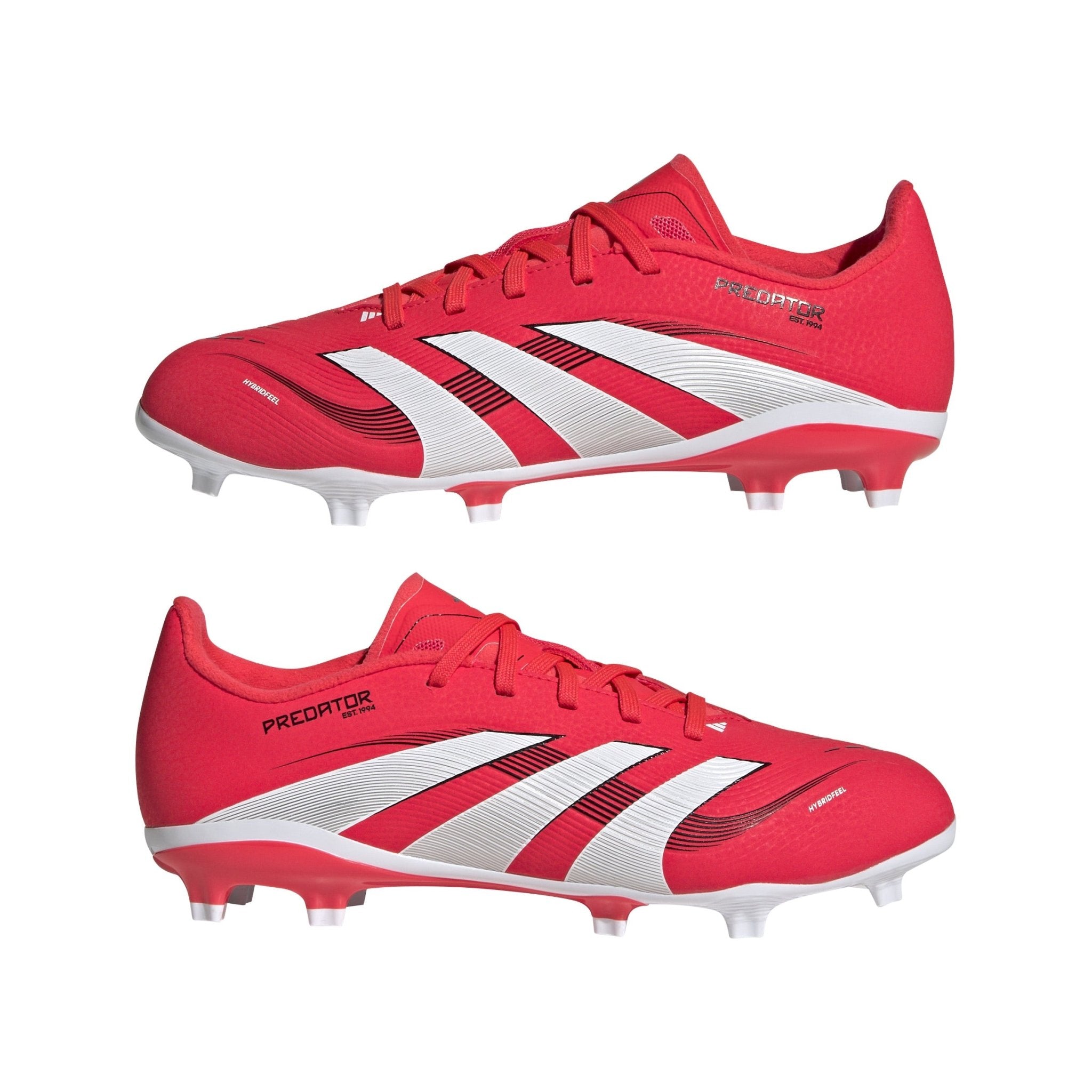 adidas Predator League Firm/Multi - Ground Boots Junior Red/White - Best Buy Soccer