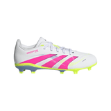 adidas Predator League Firm/Multi - Ground Boots Junior White/Pink - Best Buy Soccer