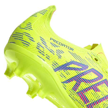 adidas Predator League Firm/Multi - Ground Boots Lemon/Blue - Best Buy Soccer
