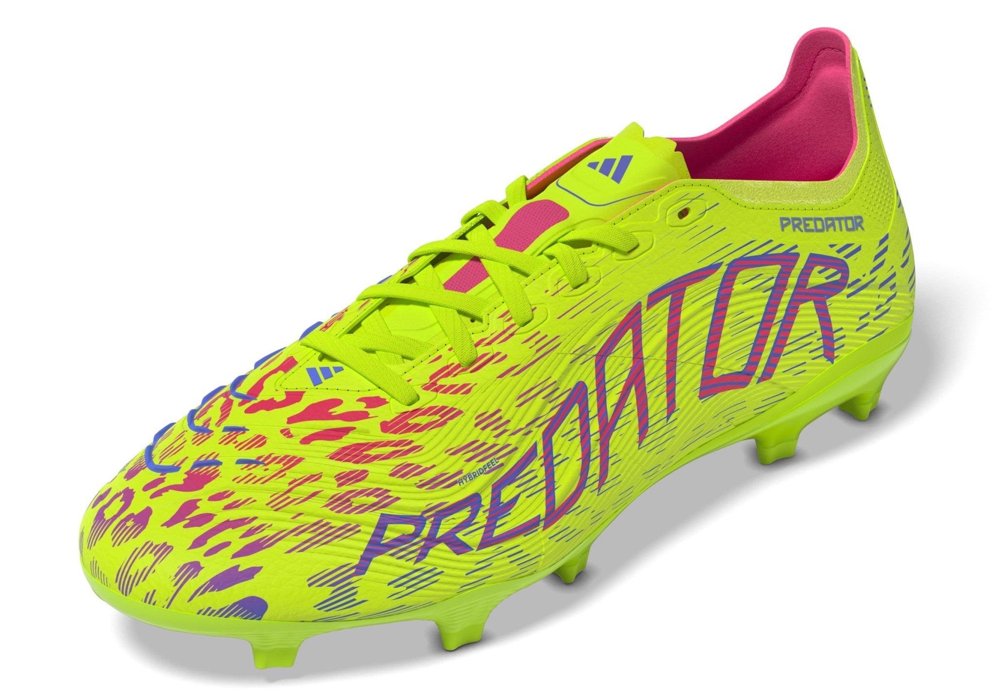 adidas Predator League Firm/Multi - Ground Boots Lemon/Blue - Best Buy Soccer