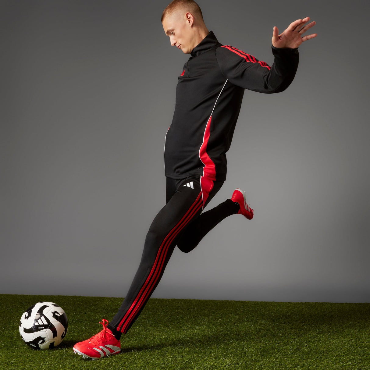 adidas Predator League Firm/Multi - Ground Boots Red/White - Best Buy Soccer