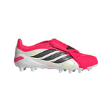 adidas Predator League Fold-Over Tongue AG Artificial Ground Youth Soccer Cleats - Red/Black/White - Best Buy Soccer