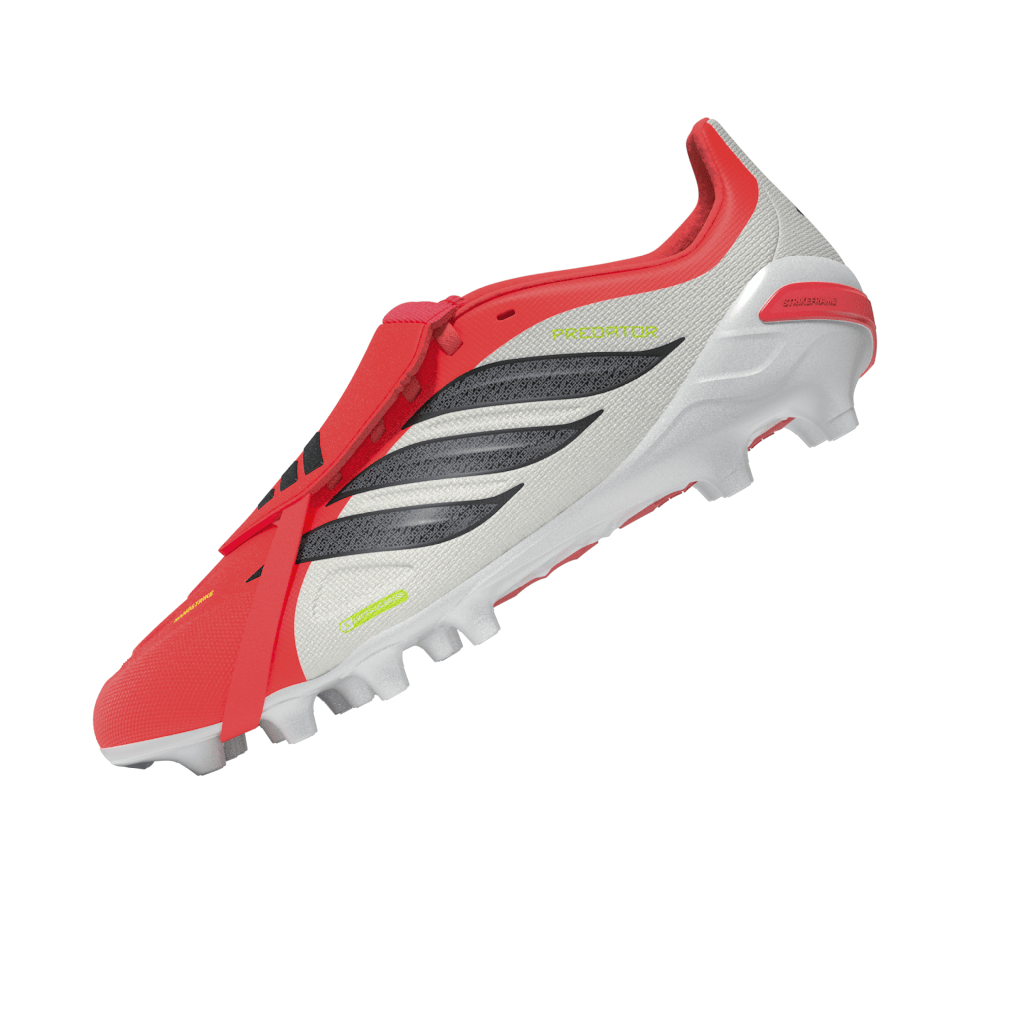 adidas Predator League Fold-Over Tongue AG Artificial Ground Youth Soccer Cleats - Red/Black/White - Best Buy Soccer