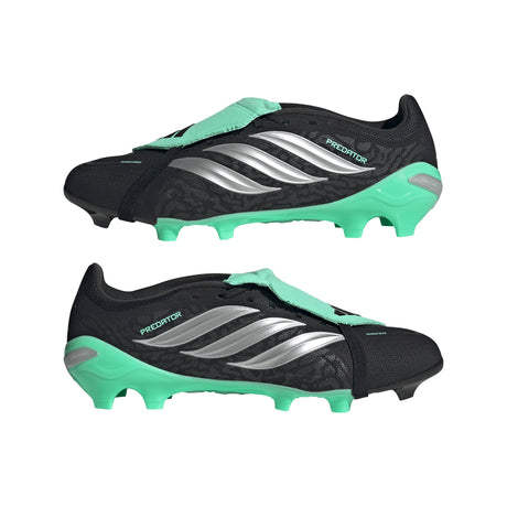 adidas Predator League Fold-Over Tongue FG Firm Ground Men's Soccer Cleats - Black/Silver/Mint - Best Buy Soccer