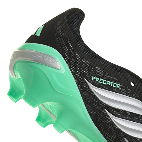 adidas Predator League Fold-Over Tongue FG Firm Ground Men's Soccer Cleats - Black/Silver/Mint - Best Buy Soccer