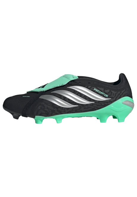 adidas Predator League Fold-Over Tongue FG Firm Ground Men's Soccer Cleats - Black/Silver/Mint - Best Buy Soccer